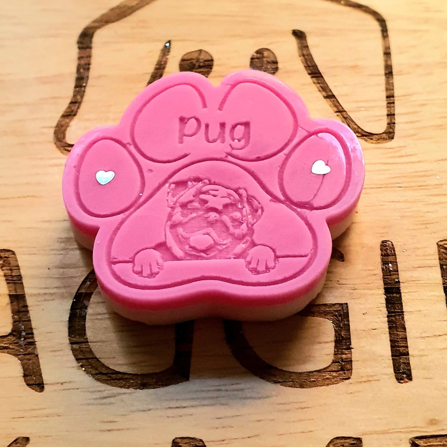 Pug Breed Paw Wax Melt
