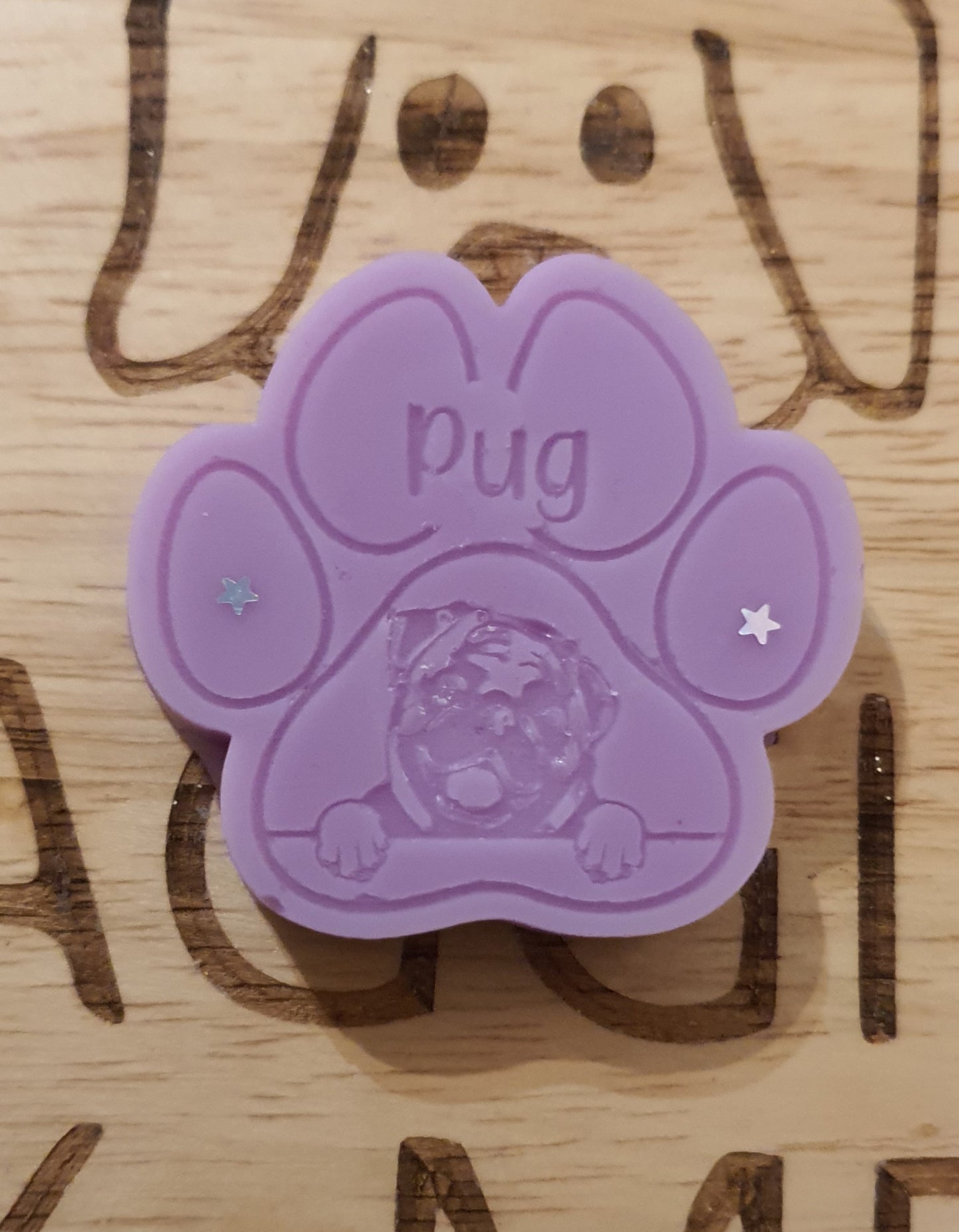 Pug Breed Paw Wax Melt