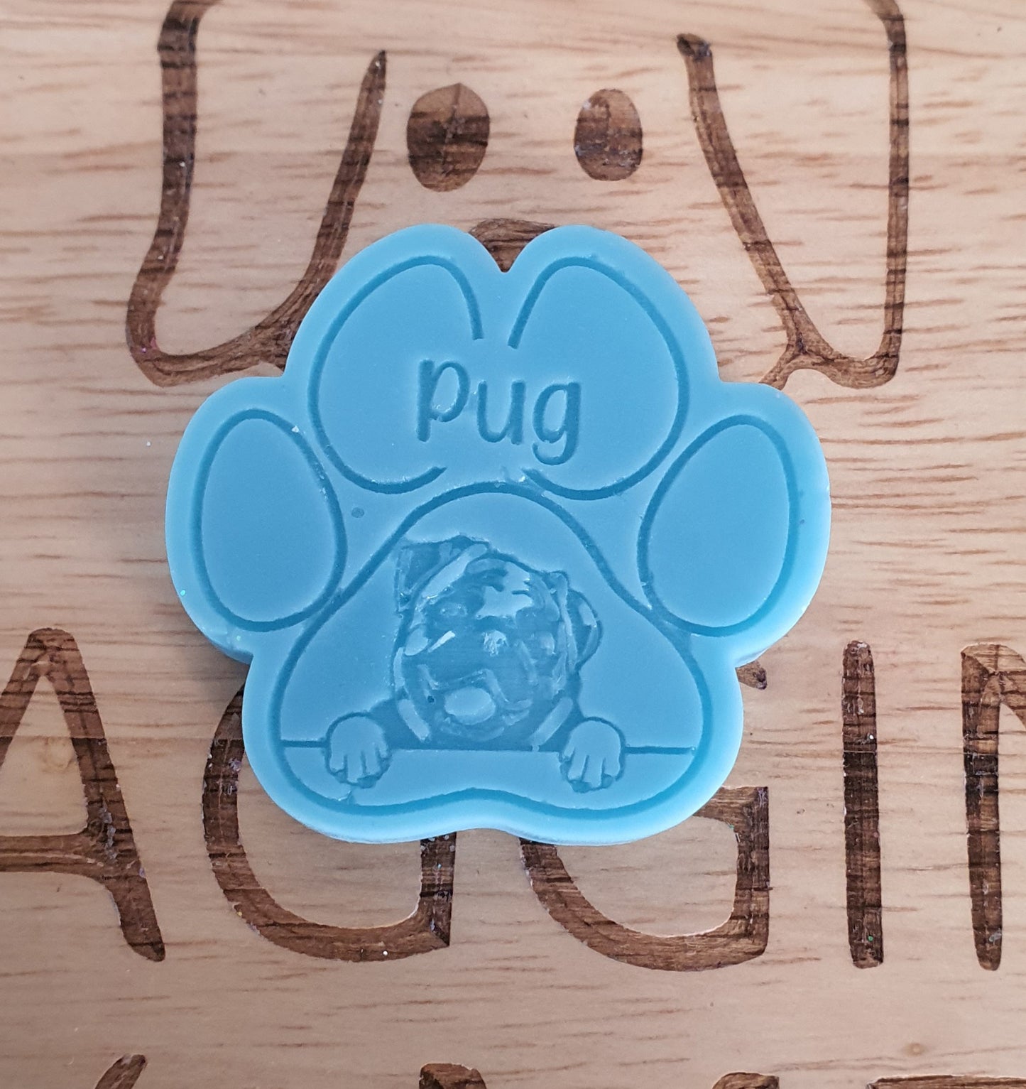 Pug Breed Paw Wax Melt