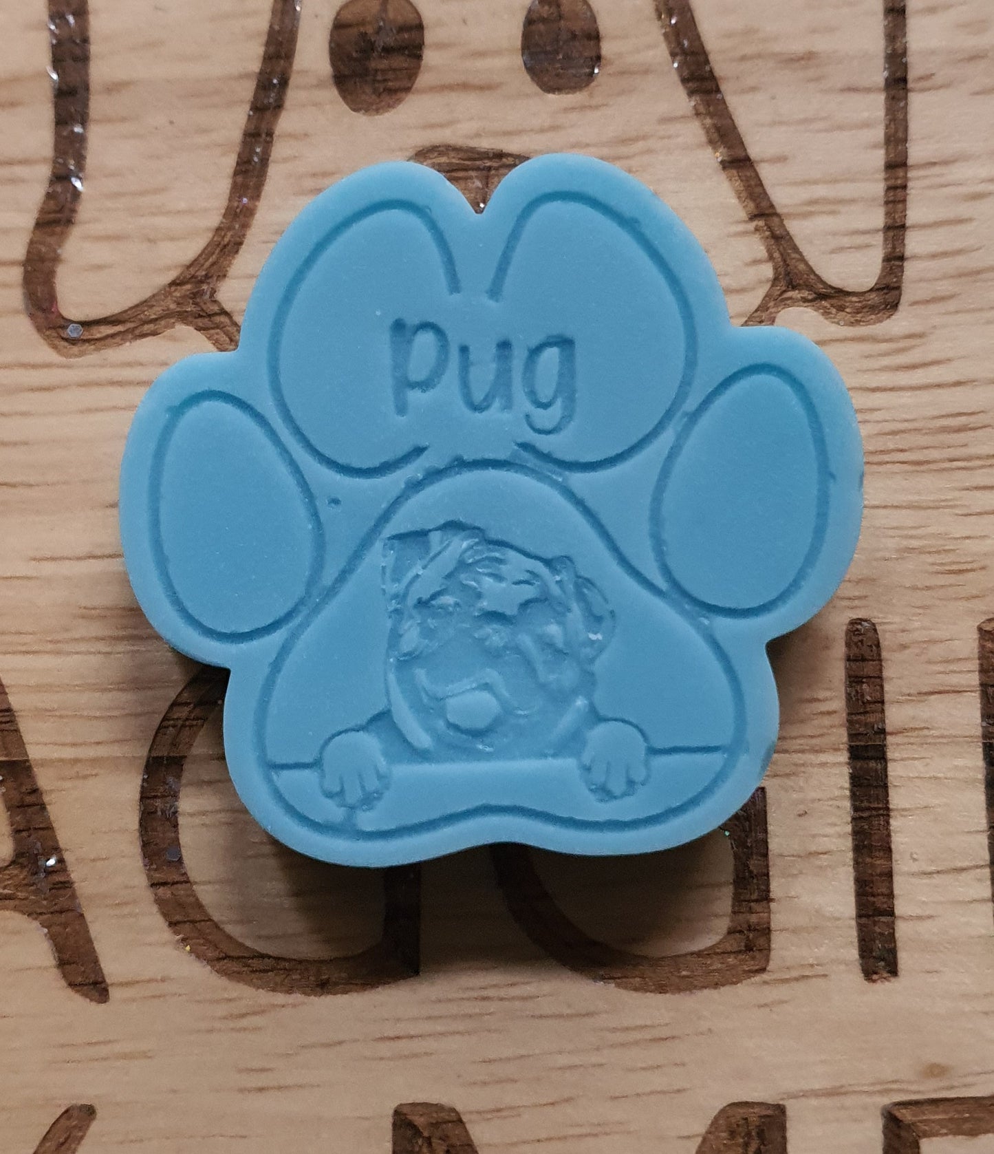 Pug Breed Paw Wax Melt