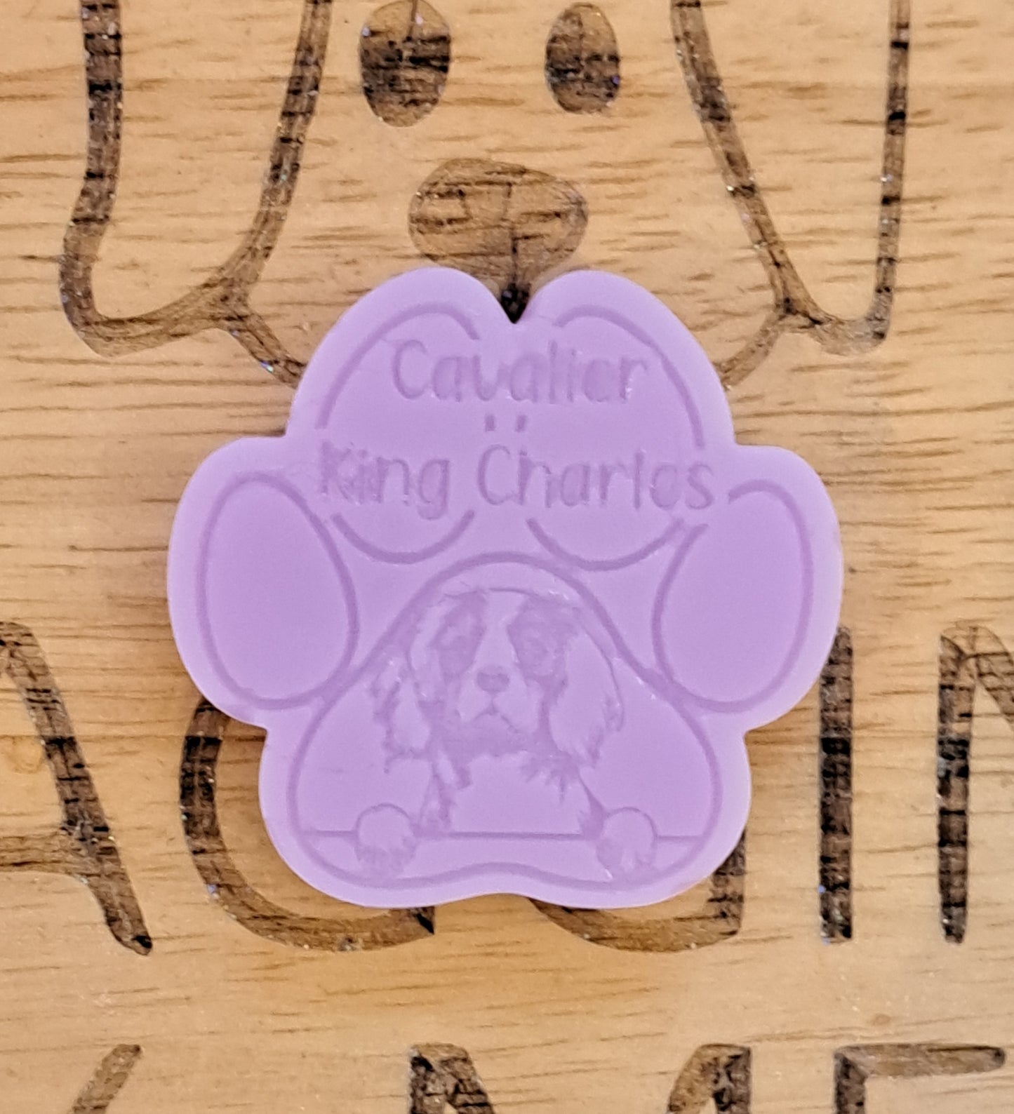 Cavalier King Charles Breed Paw Wax Melt