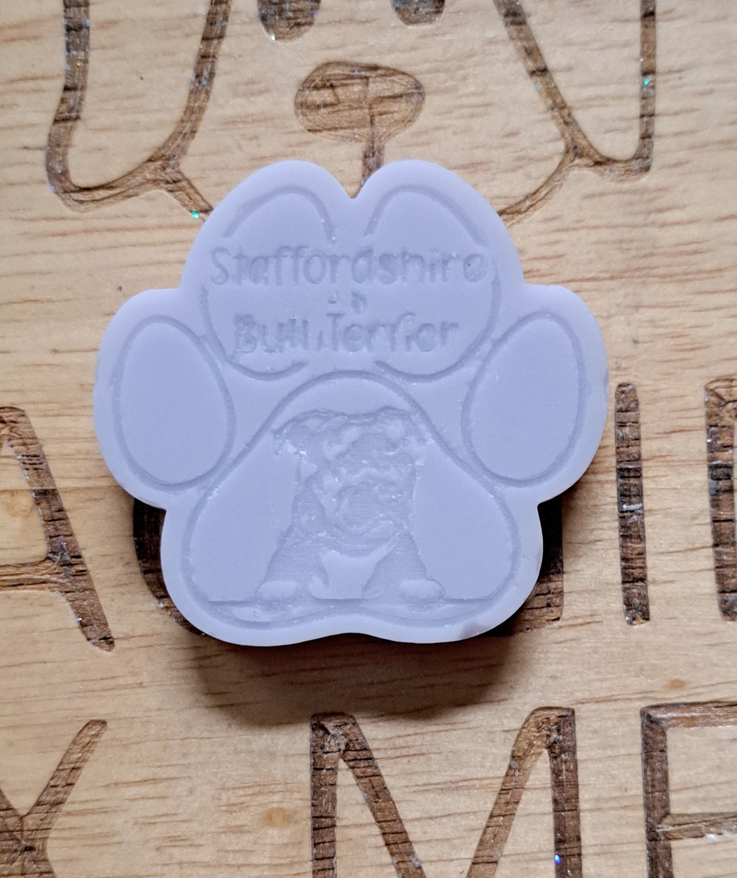 Staffordshire Bull Terrier Breed Paw Wax Melt