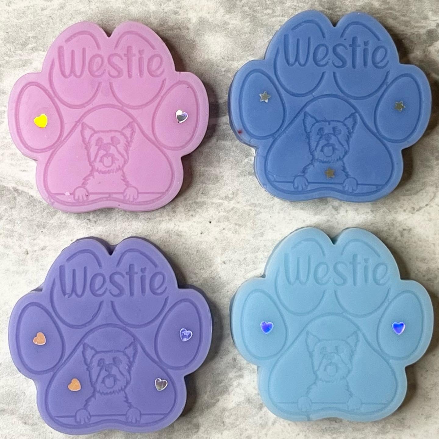 Westie dog paw gift
