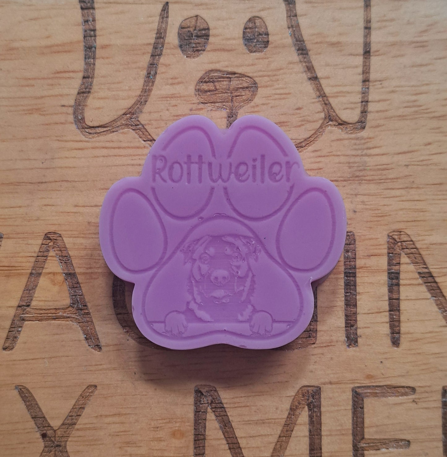 Rottweiler Breed Paw Wax Melt