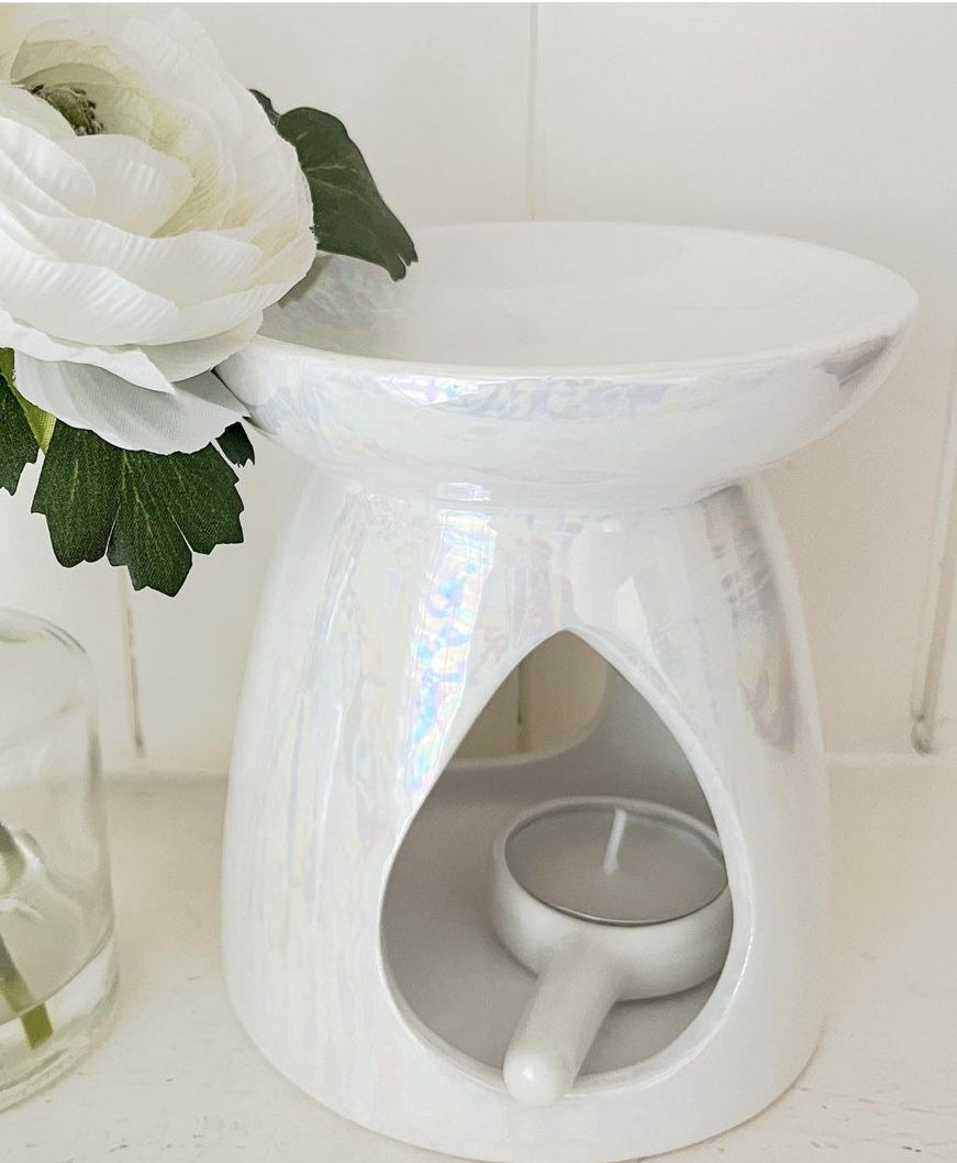 Ceramic tea light spoon