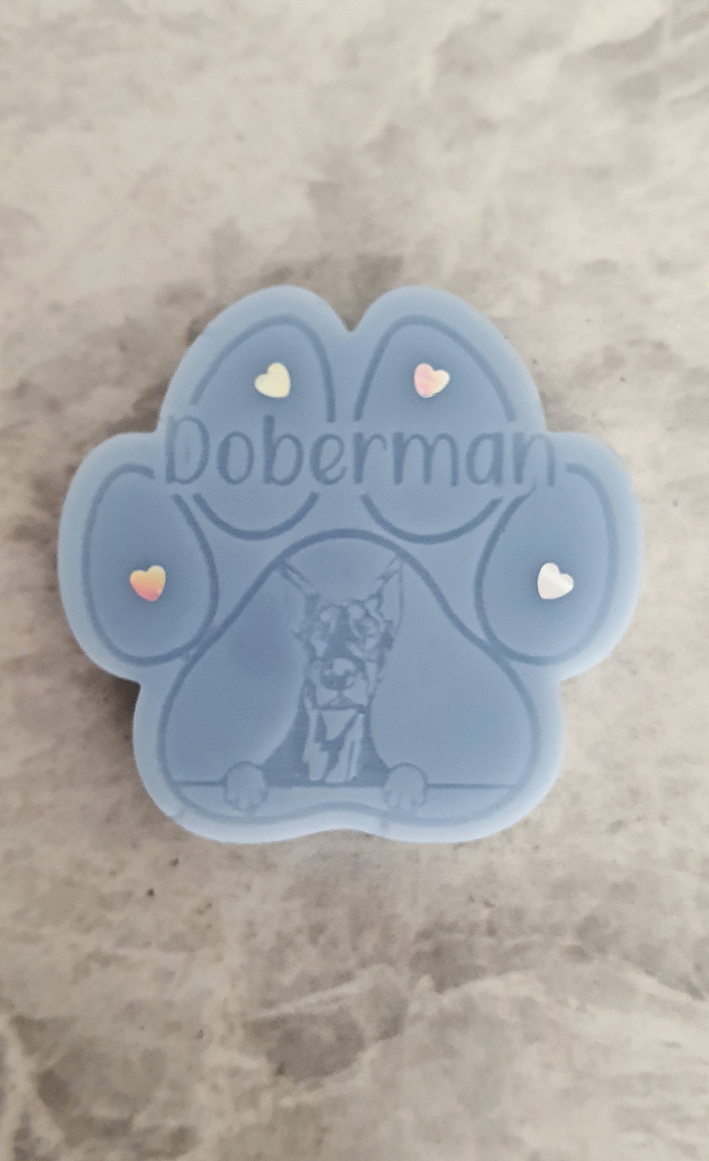 Doberman Breed Paw Wax Melt