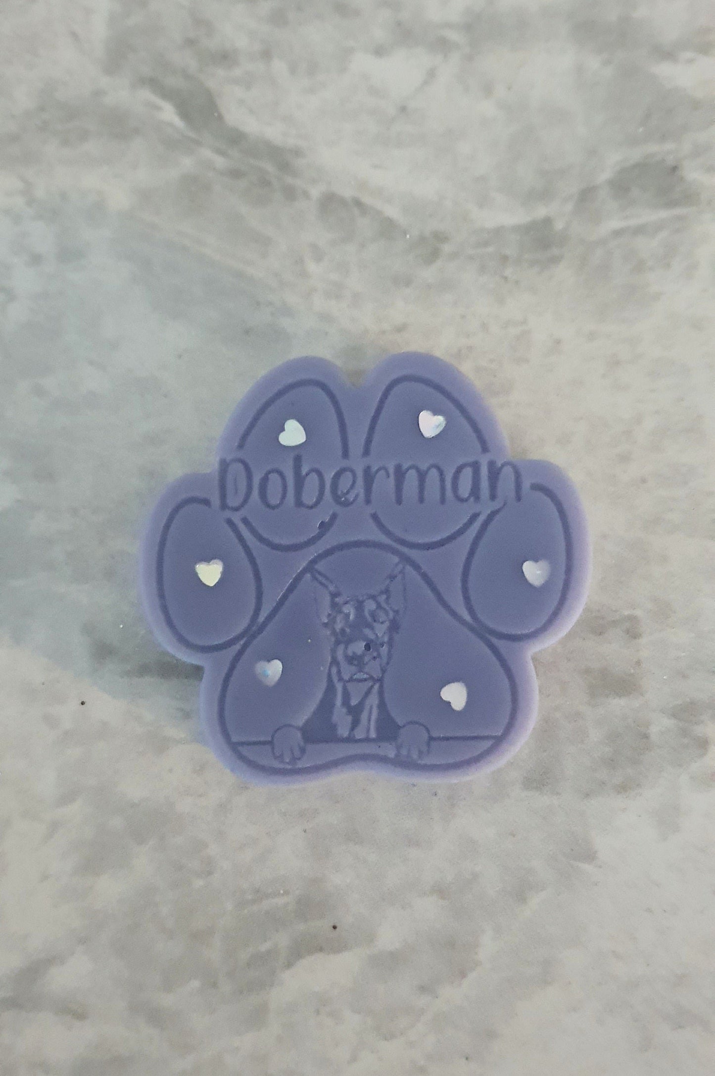 Doberman Breed Paw Wax Melt