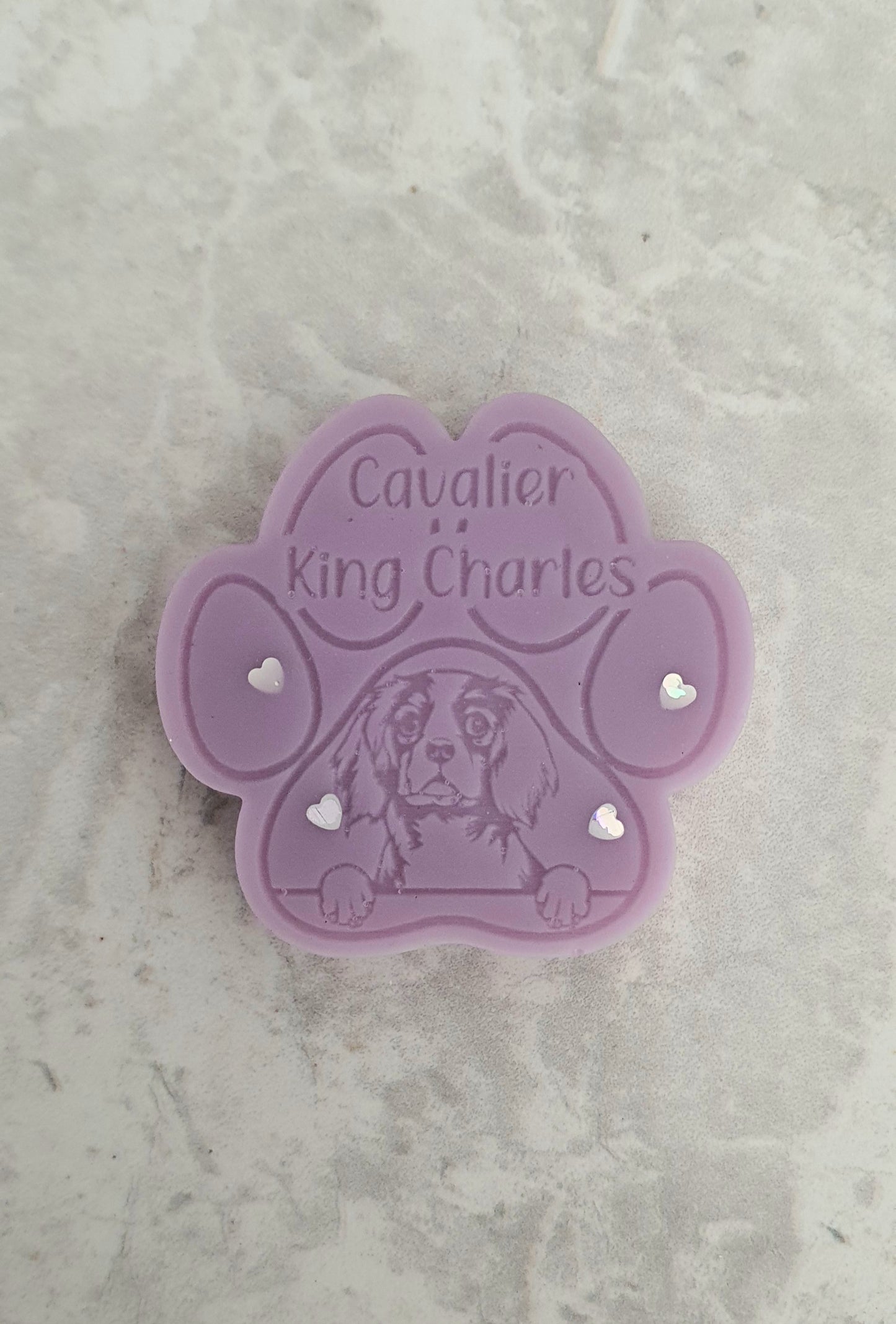 Cavalier King  Charles Breed Paw Wax Melt