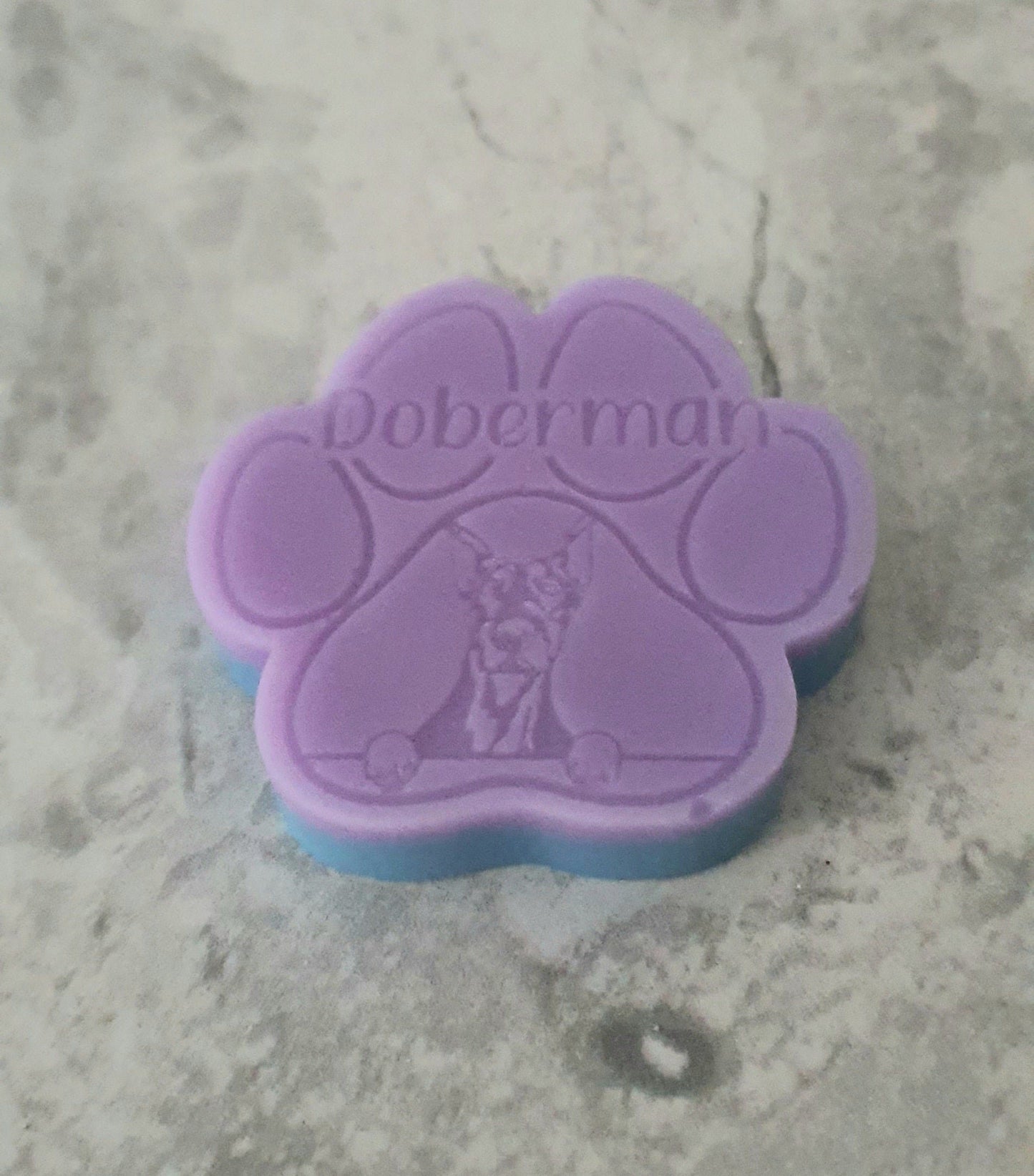 Doberman Breed Paw Wax Melt