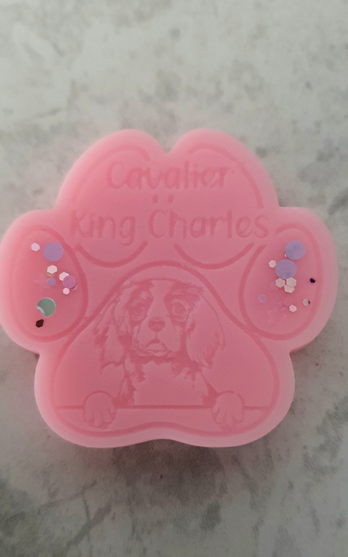 Cavalier King  Charles Breed Paw Wax Melt