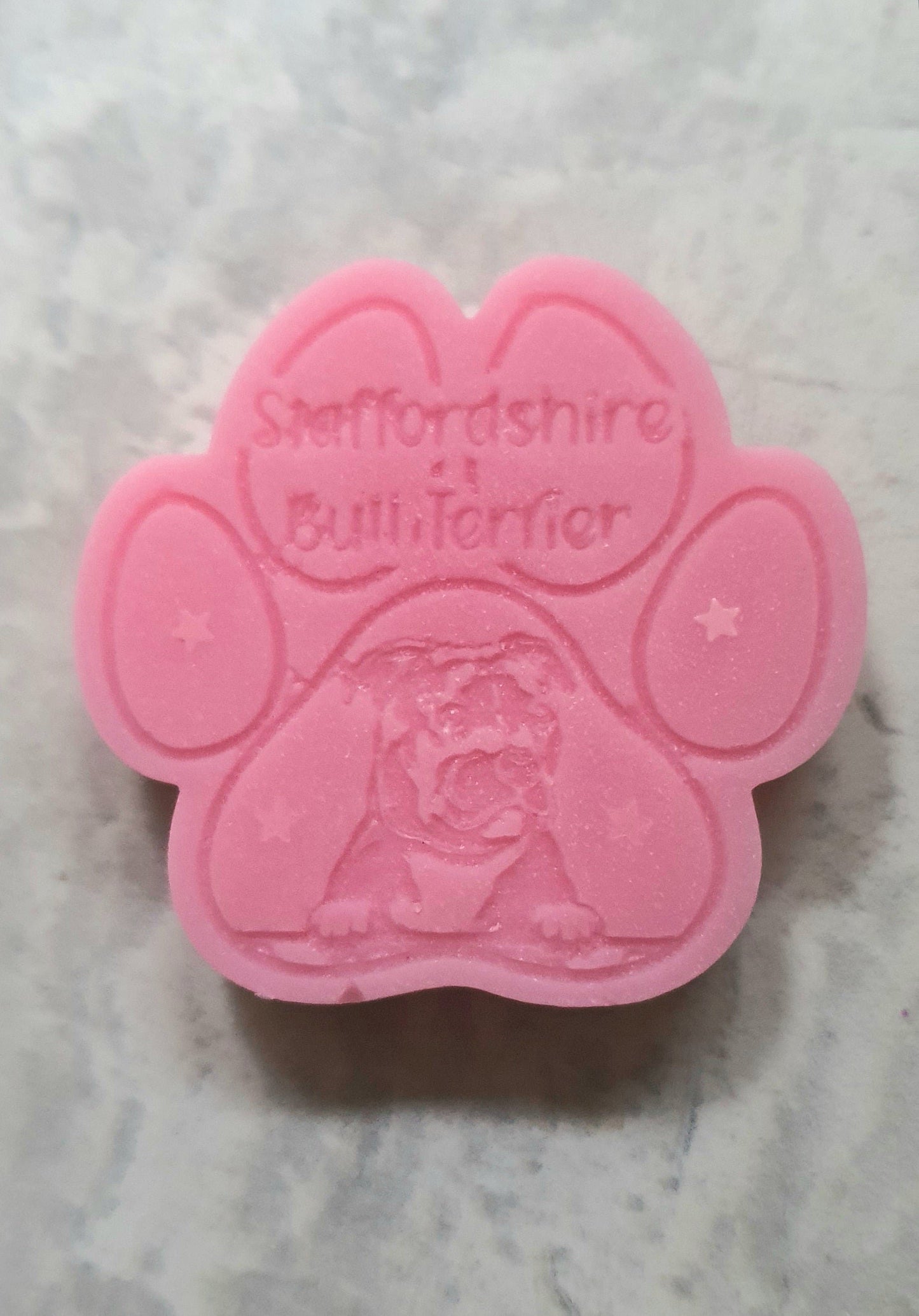 Staffordshire Bull Terrier Breed Paw Wax Melt