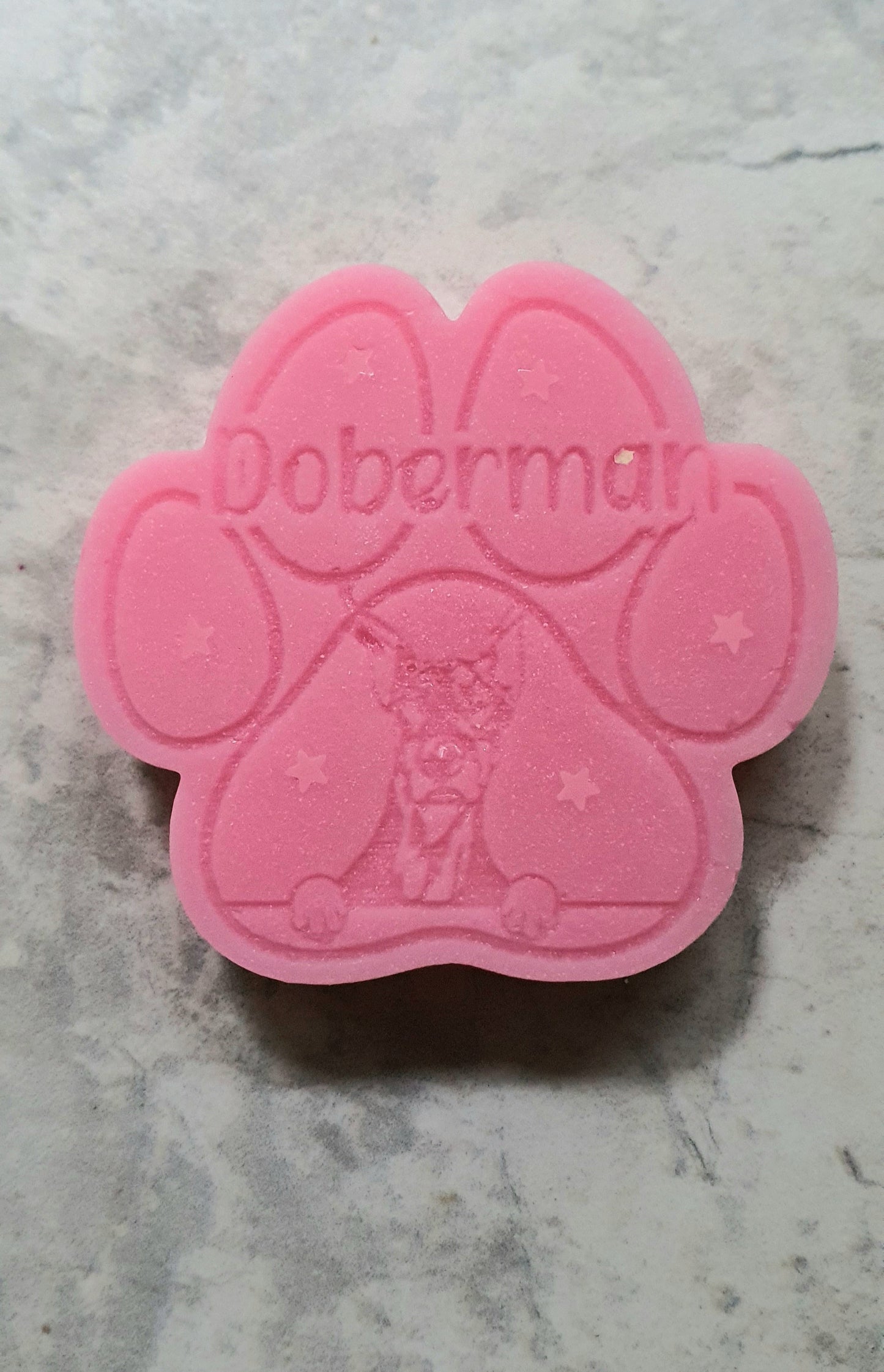 Doberman Breed Paw Wax Melt