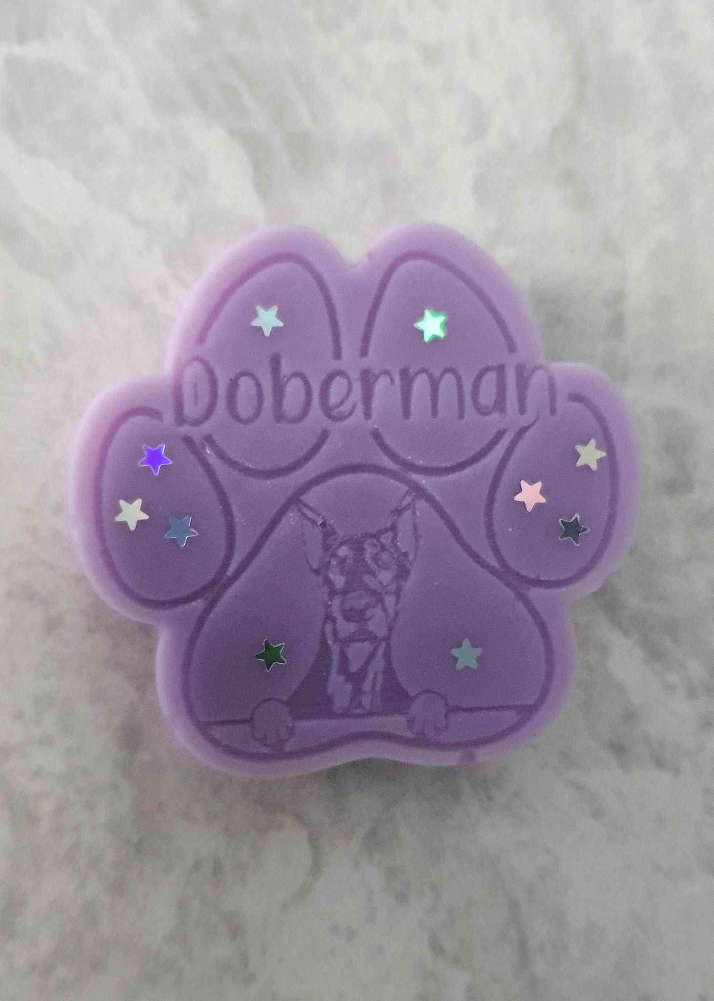 Doberman Breed Paw Wax Melt