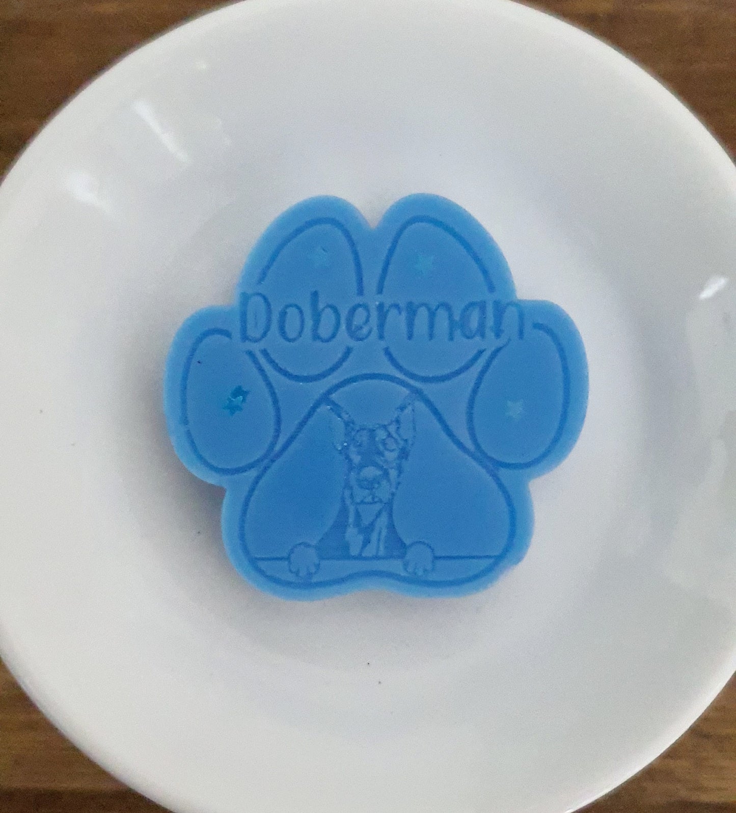 Doberman Breed Paw Wax Melt