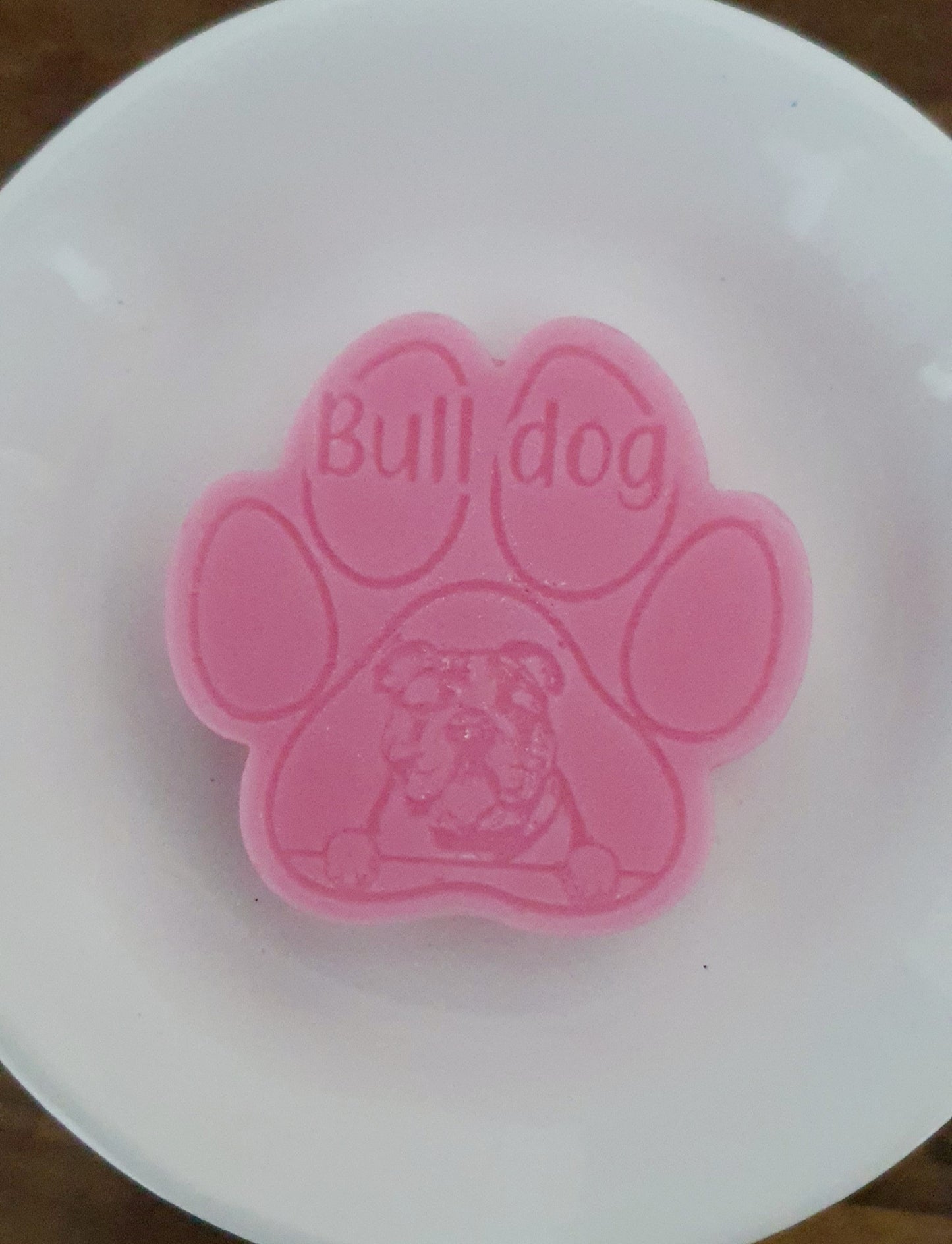 Bull Dog Breed Paw Wax Melt