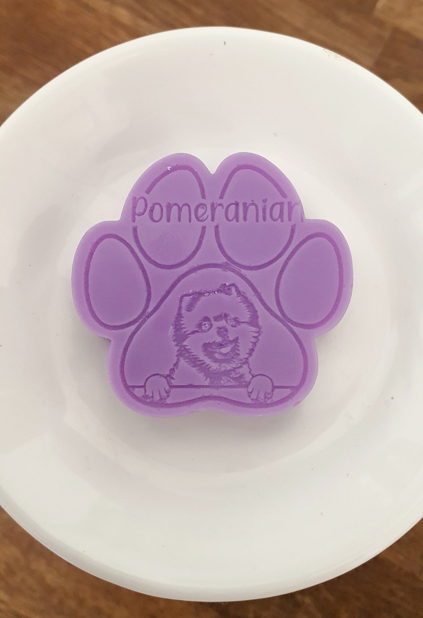 Pomeranian Breed Paw Wax Melt