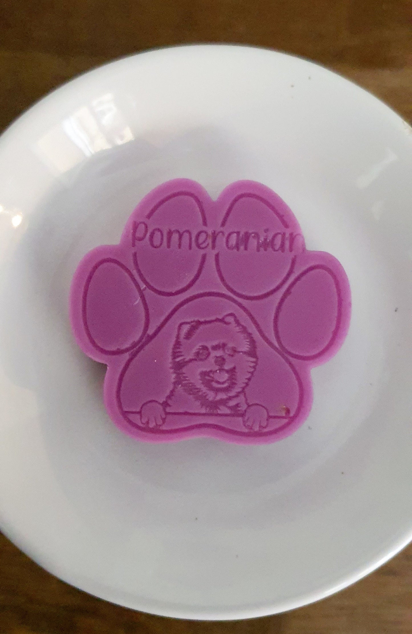 Pomeranian Breed Paw Wax Melt