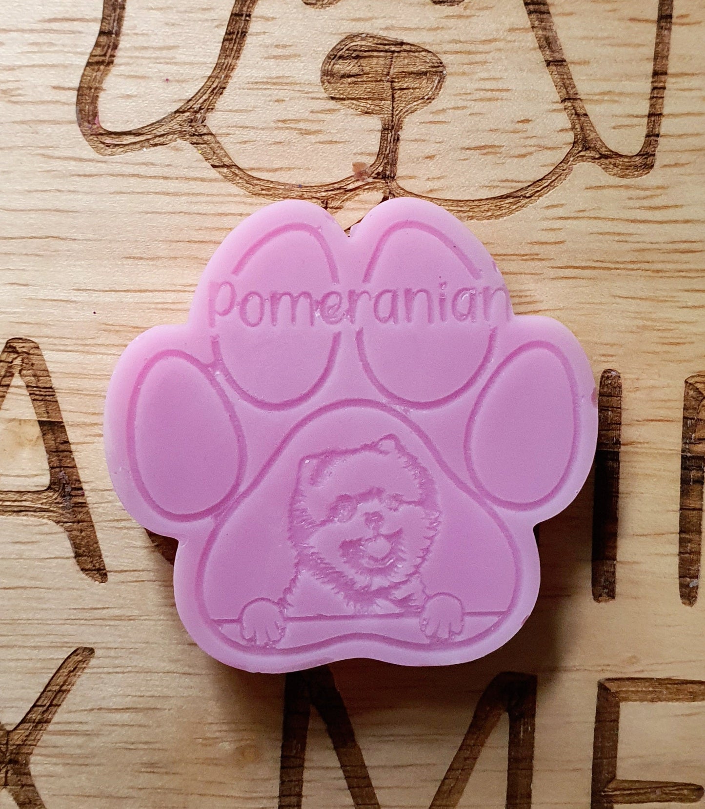 Pomeranian Breed Paw Wax Melt