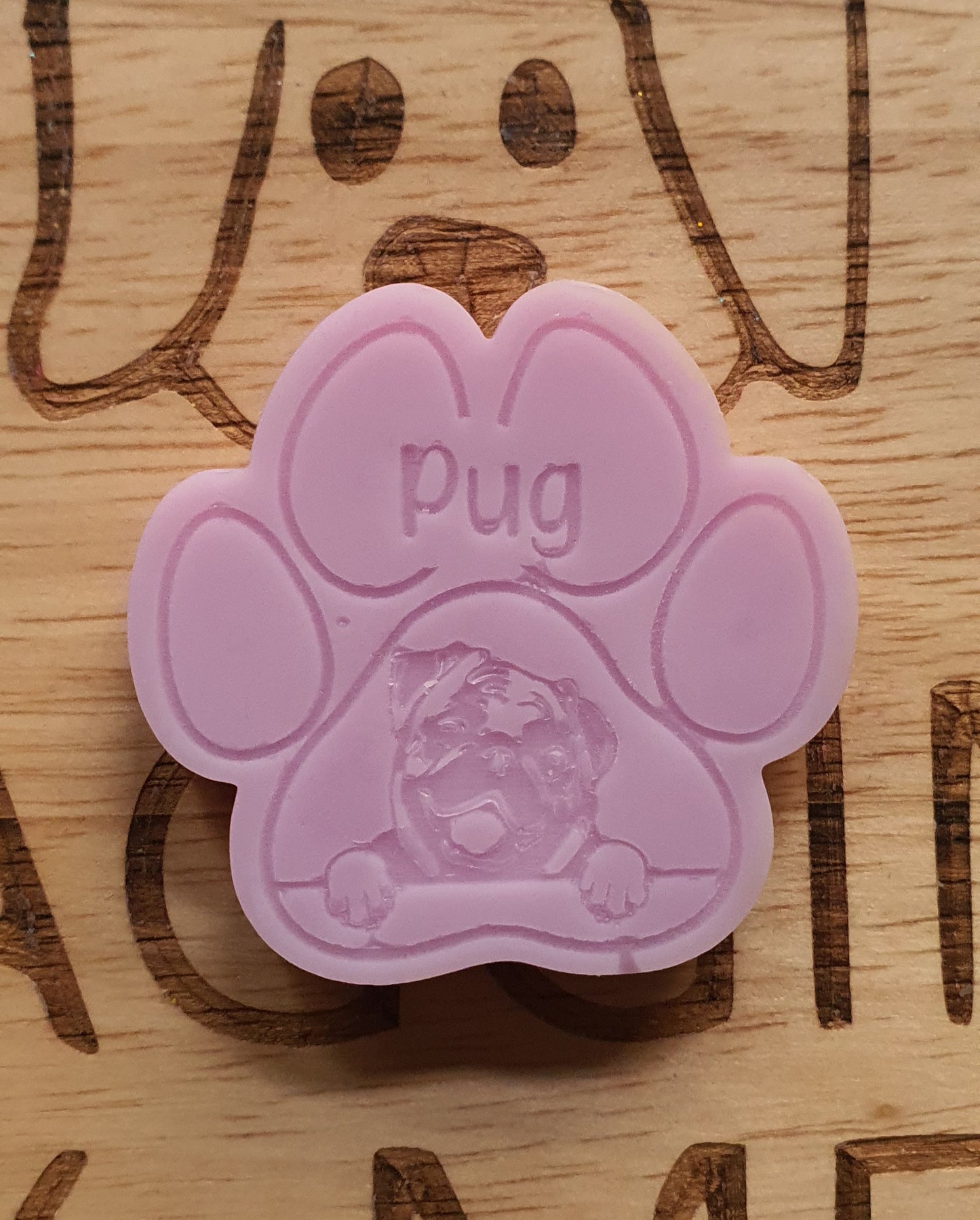 Pug  Breed Paw Wax Melt