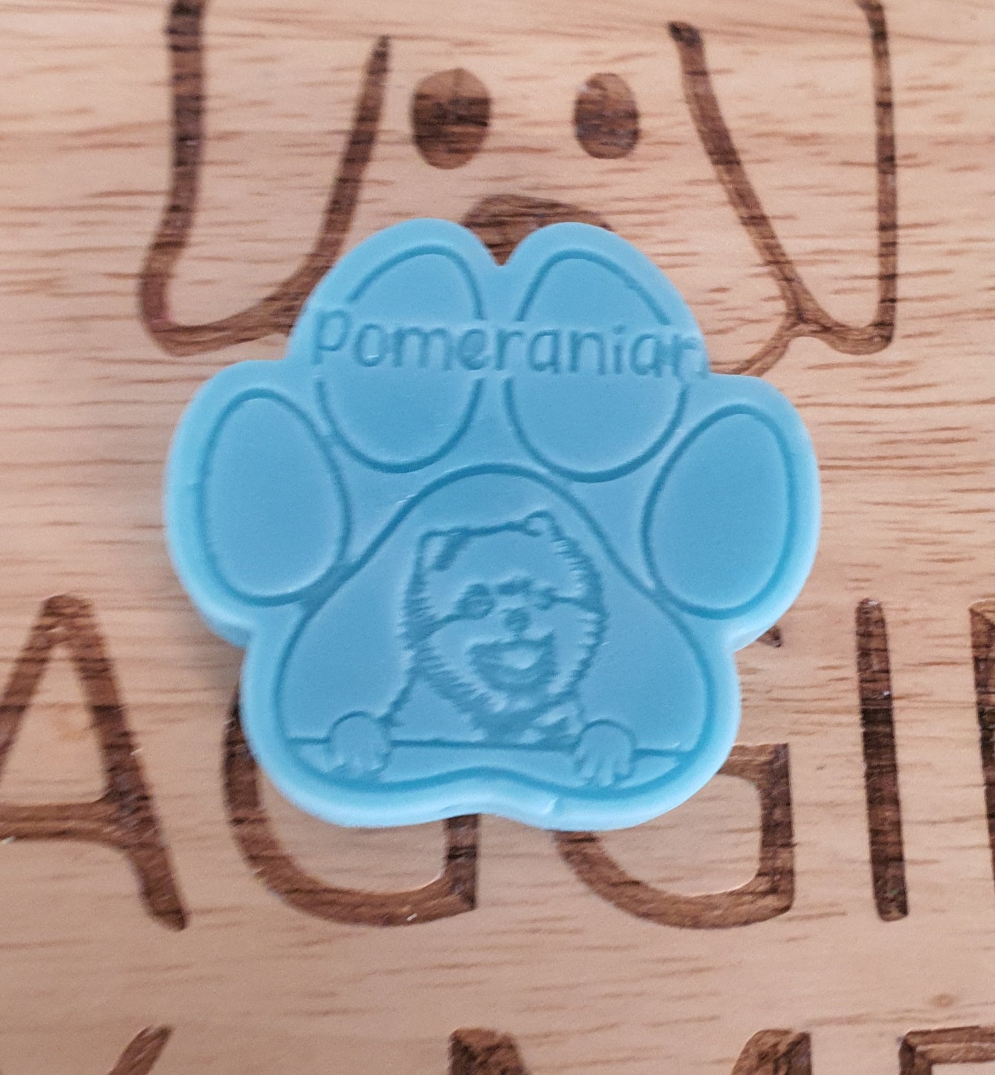 Pomeranian gift paw dog 