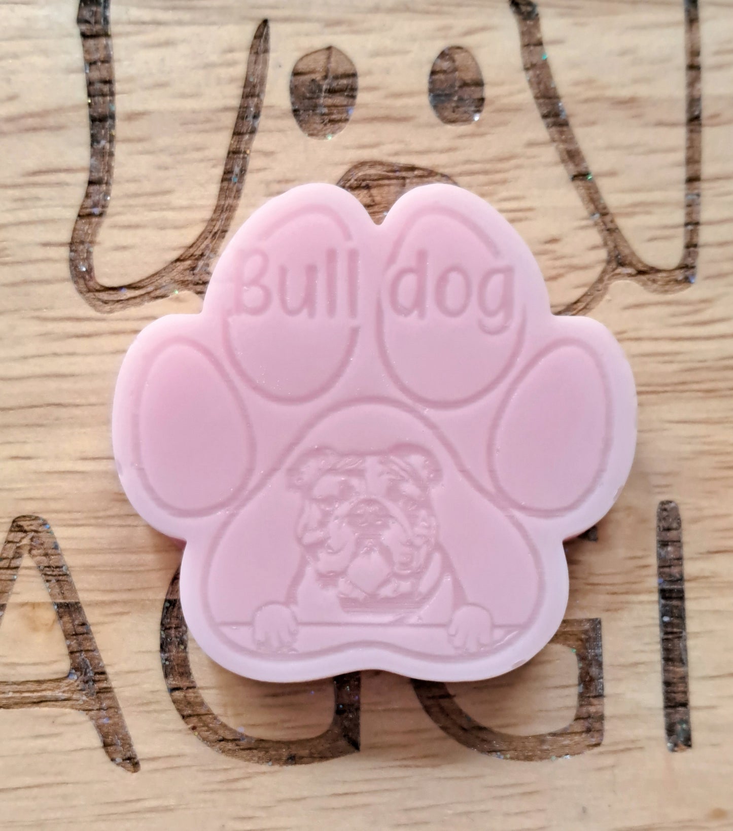 Bull Dog Breed Paw Wax Melt