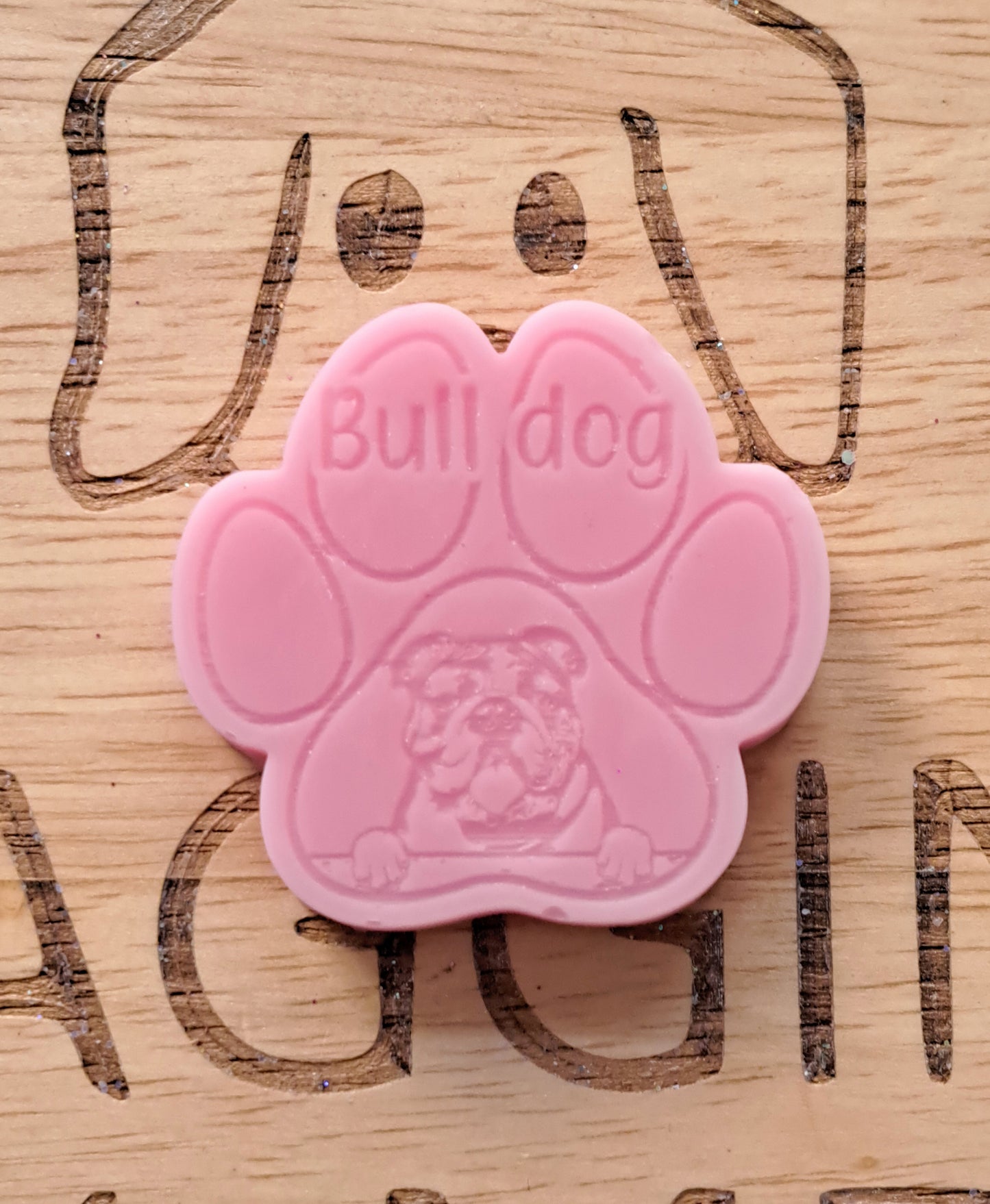 Bull Dog Breed Paw Wax Melt