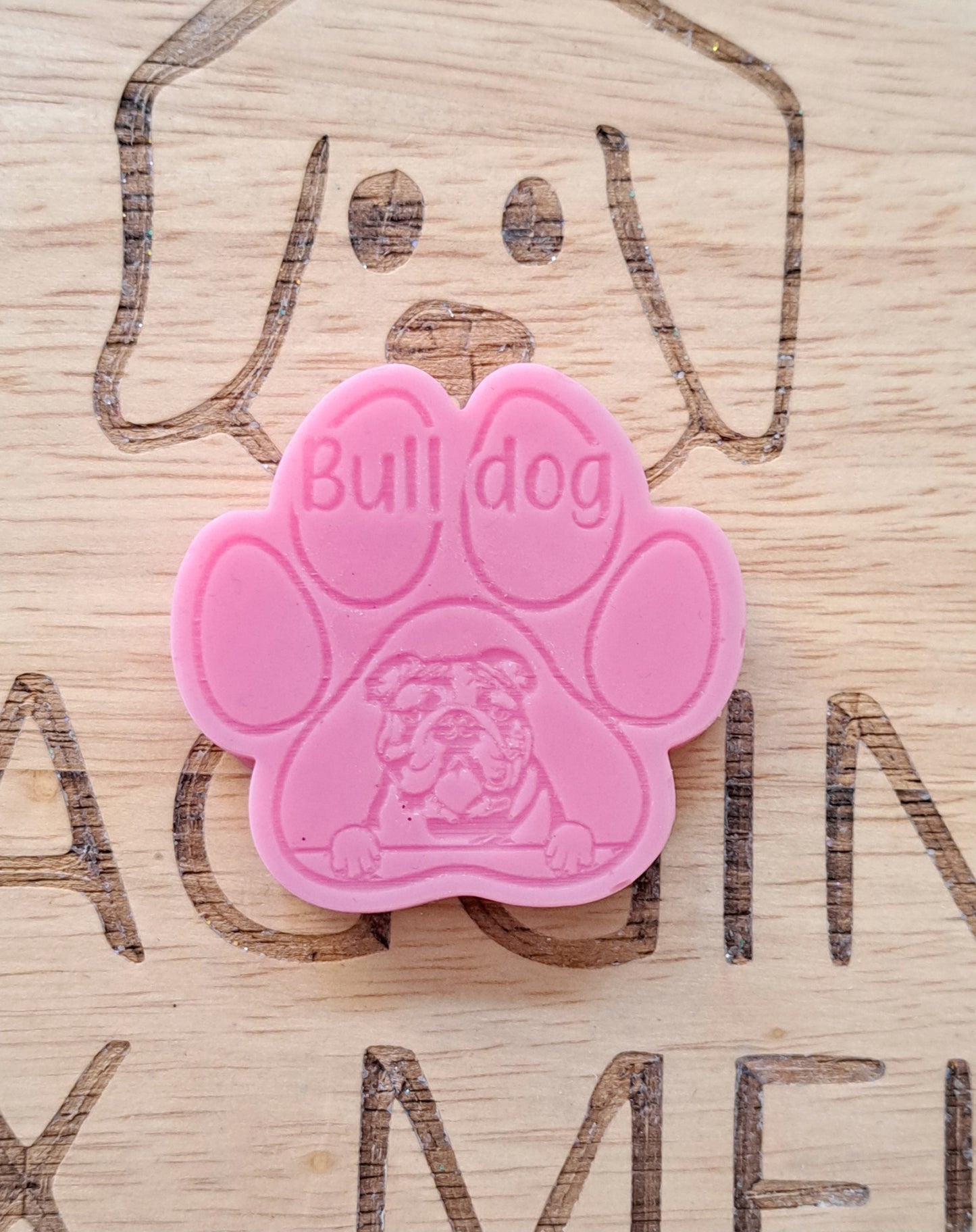 Bull Dog Breed Paw Wax Melt