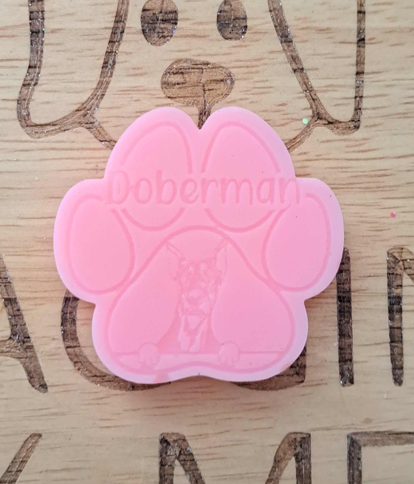 Doberman Breed Paw Wax Melt