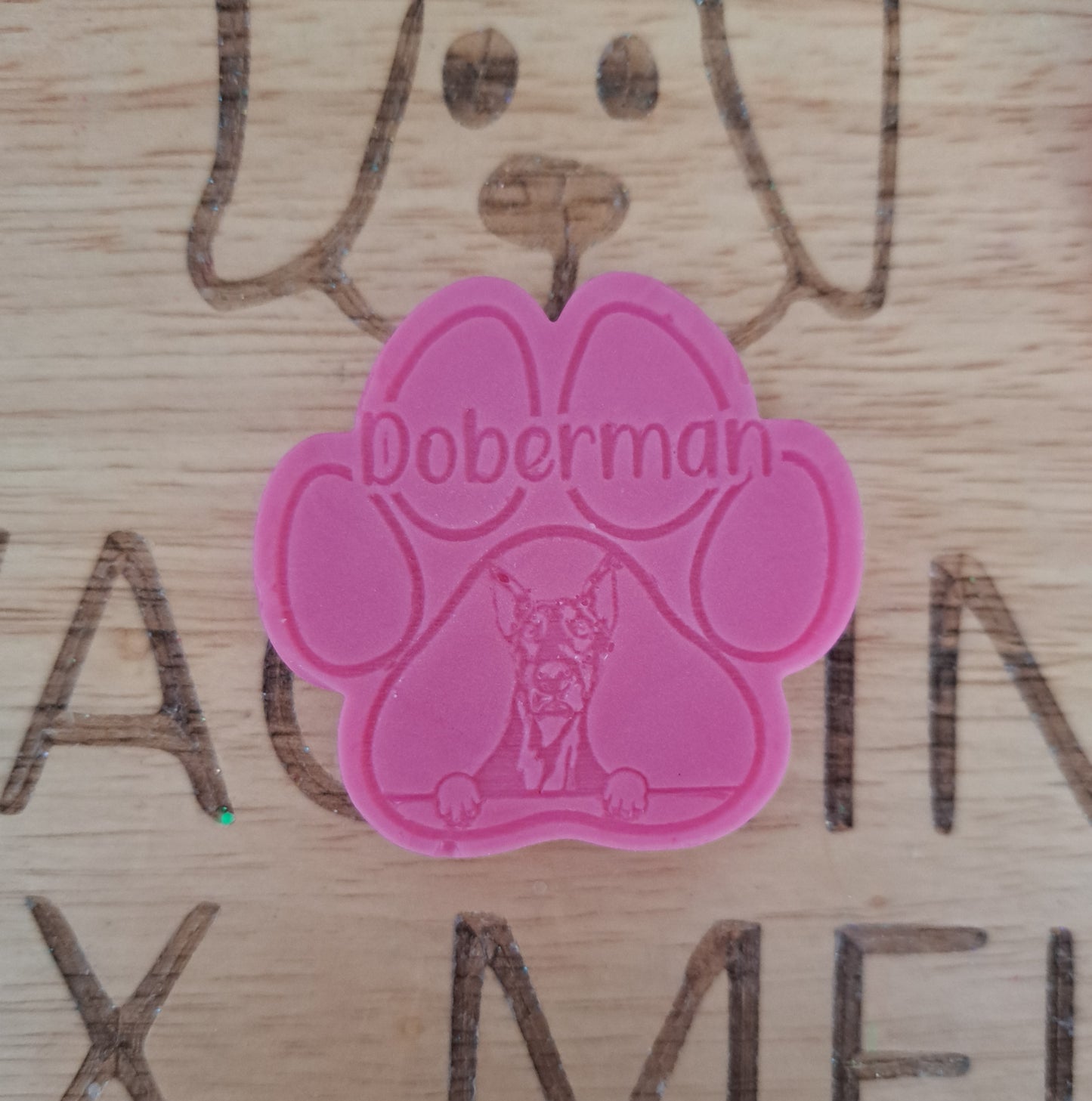 Doberman Breed Paw Wax Melt