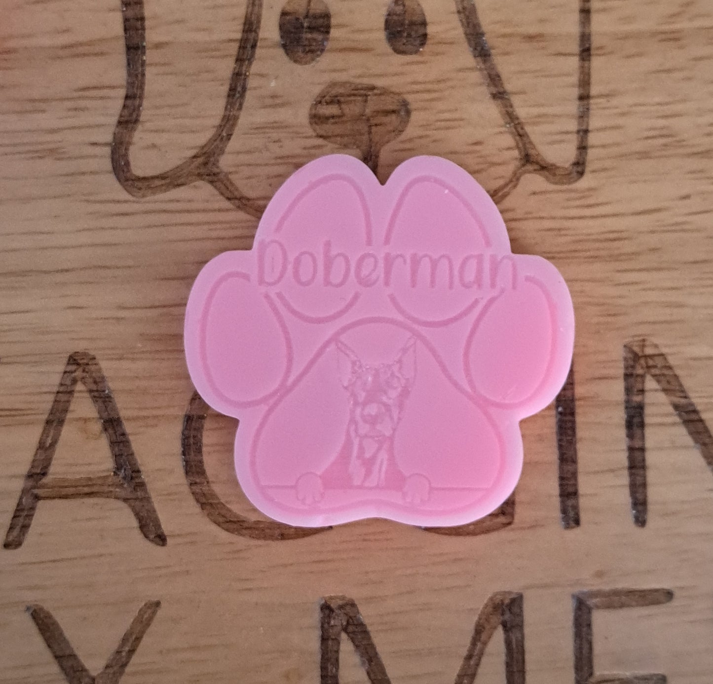 Doberman Breed Paw Wax Melt