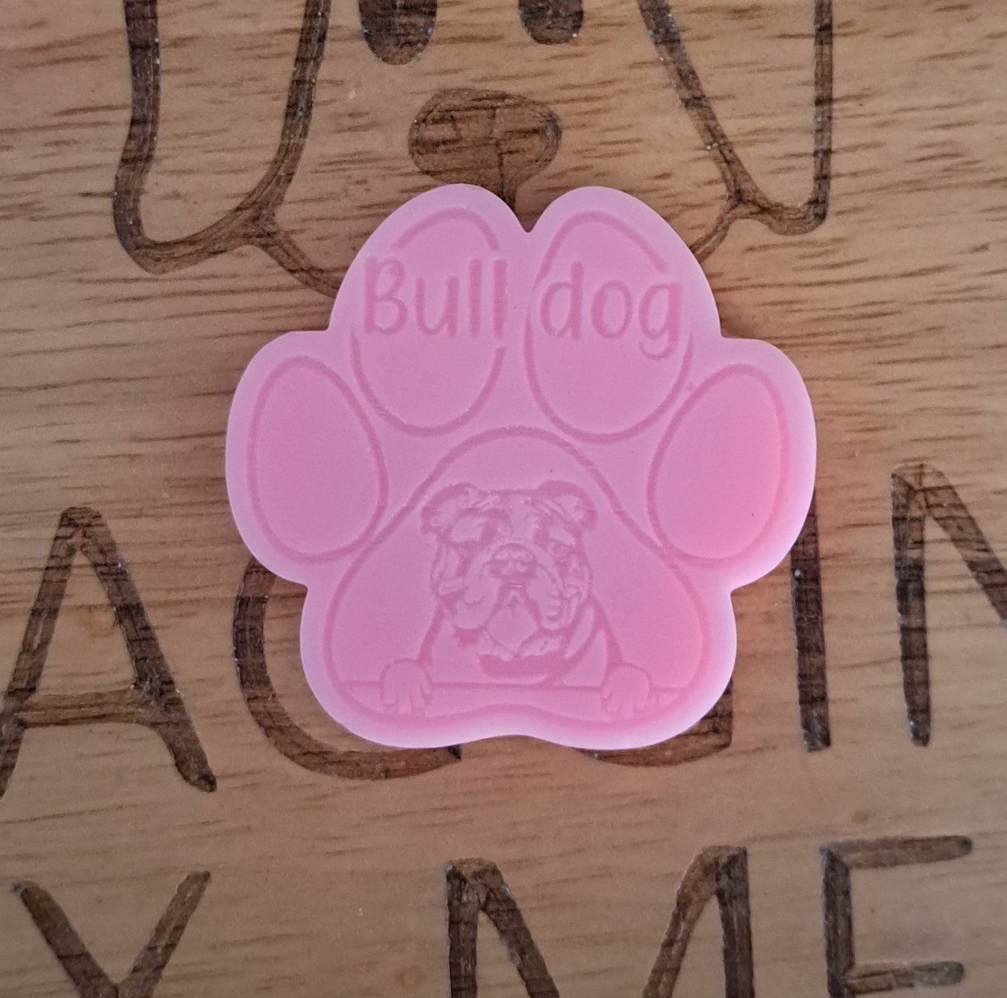 Bull Dog Breed Paw Wax Melt