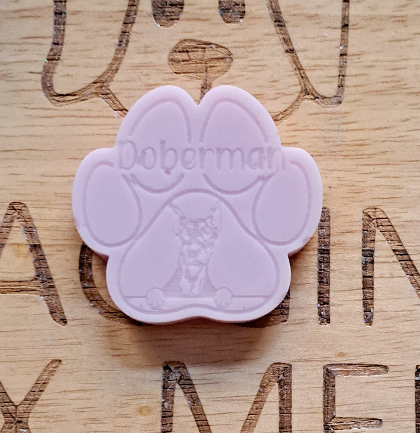 Doberman Breed Paw Wax Melt