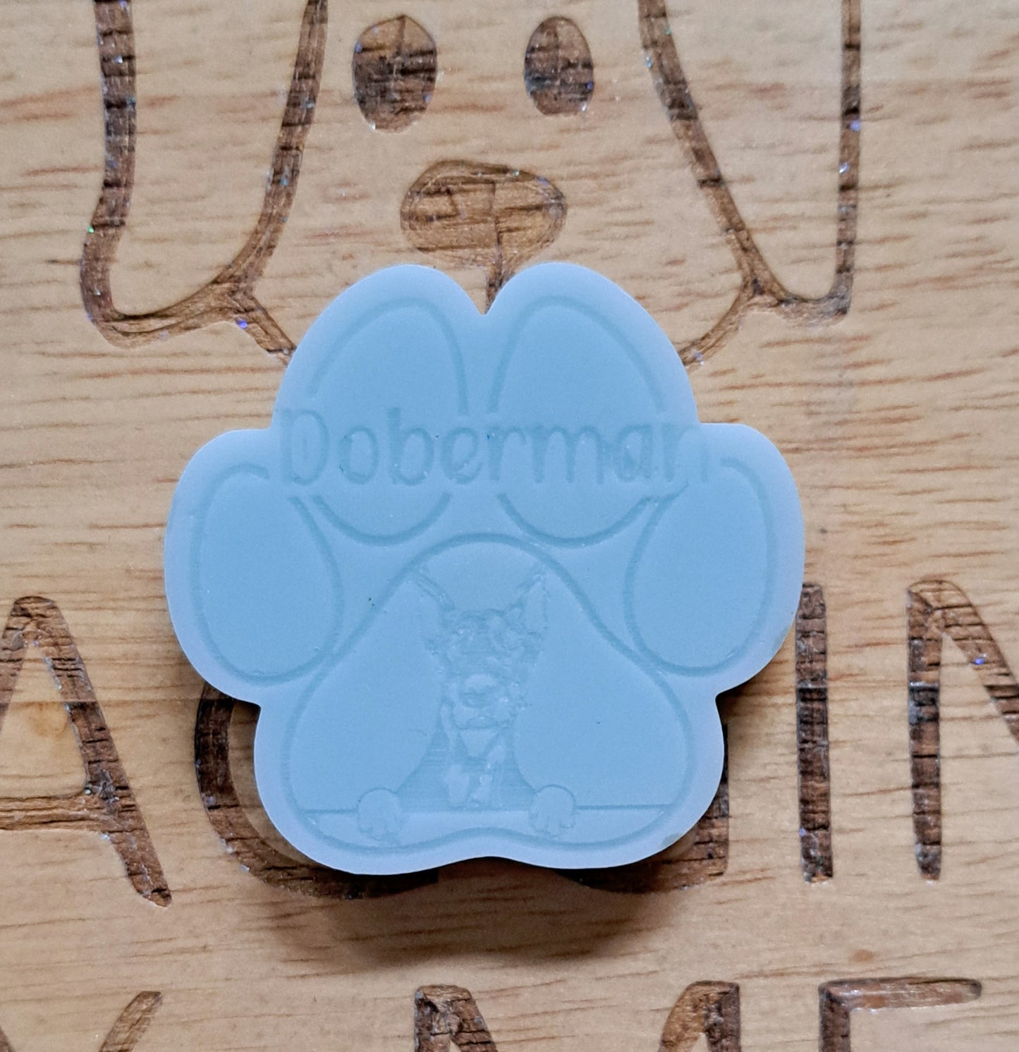 Doberman Breed Paw Wax Melt