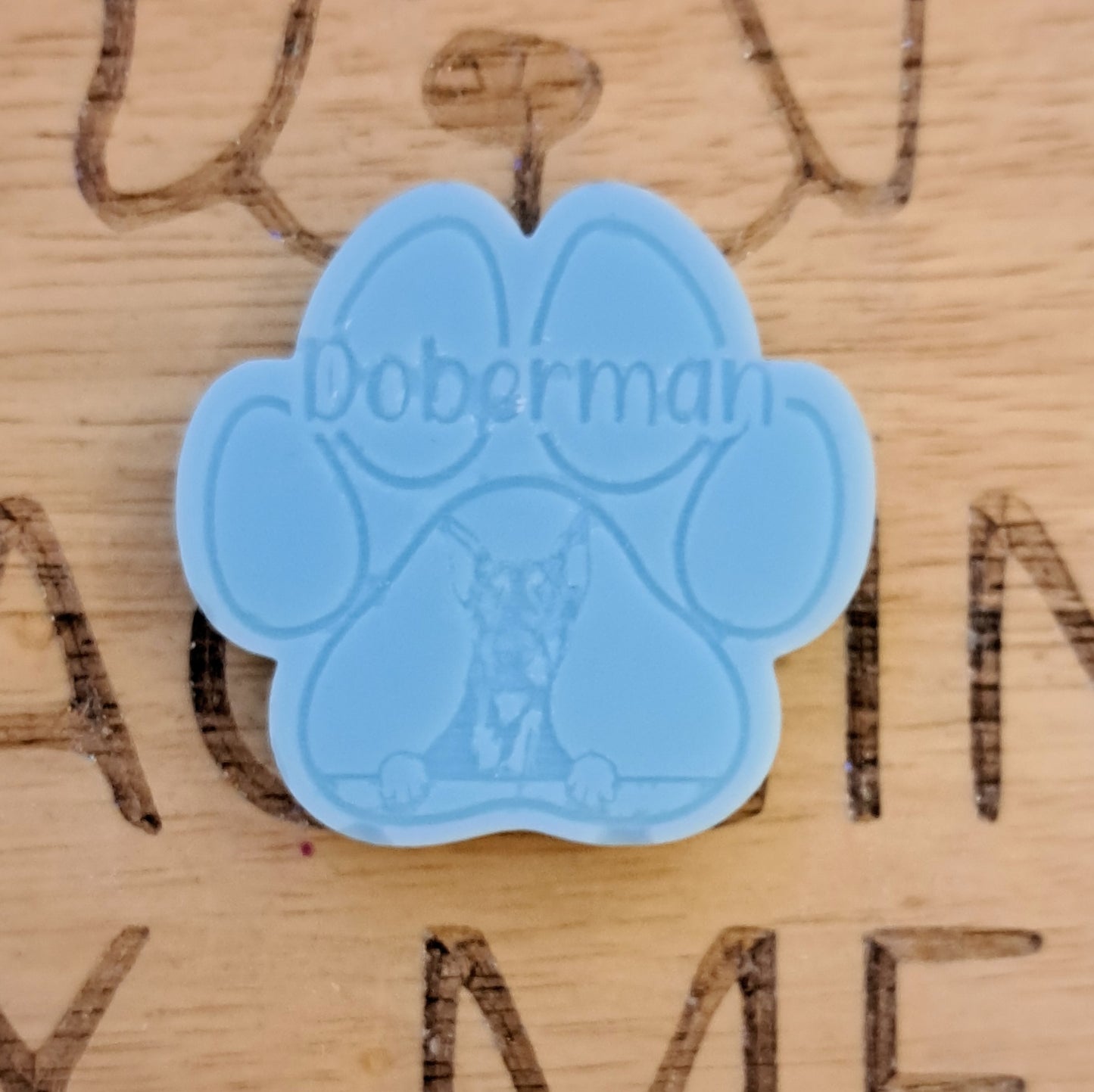 Doberman Breed Paw Wax Melt