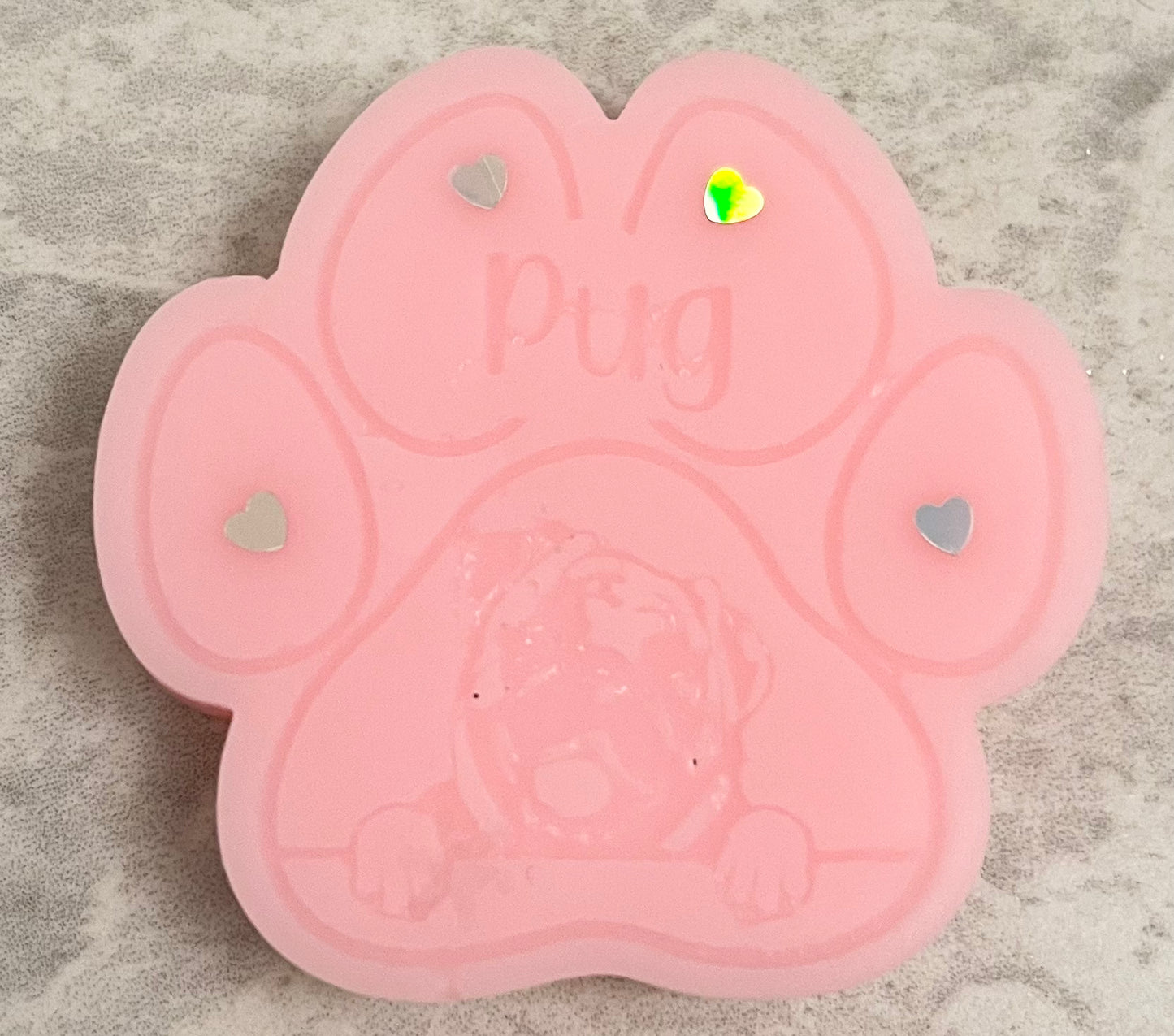 Pug  Breed Paw Wax Melt