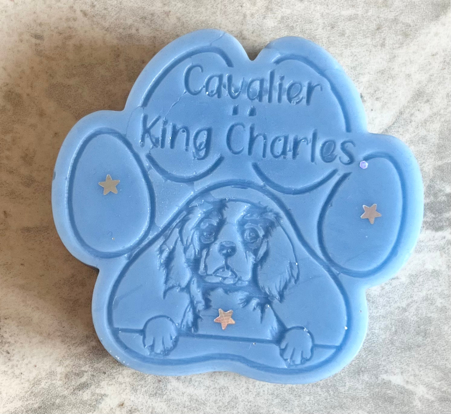 Cavalier King  Charles Breed Paw Wax Melt