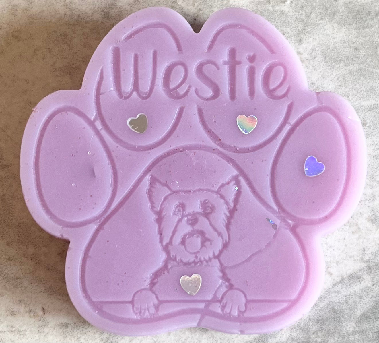 Westie Breed Paw Wax Melt