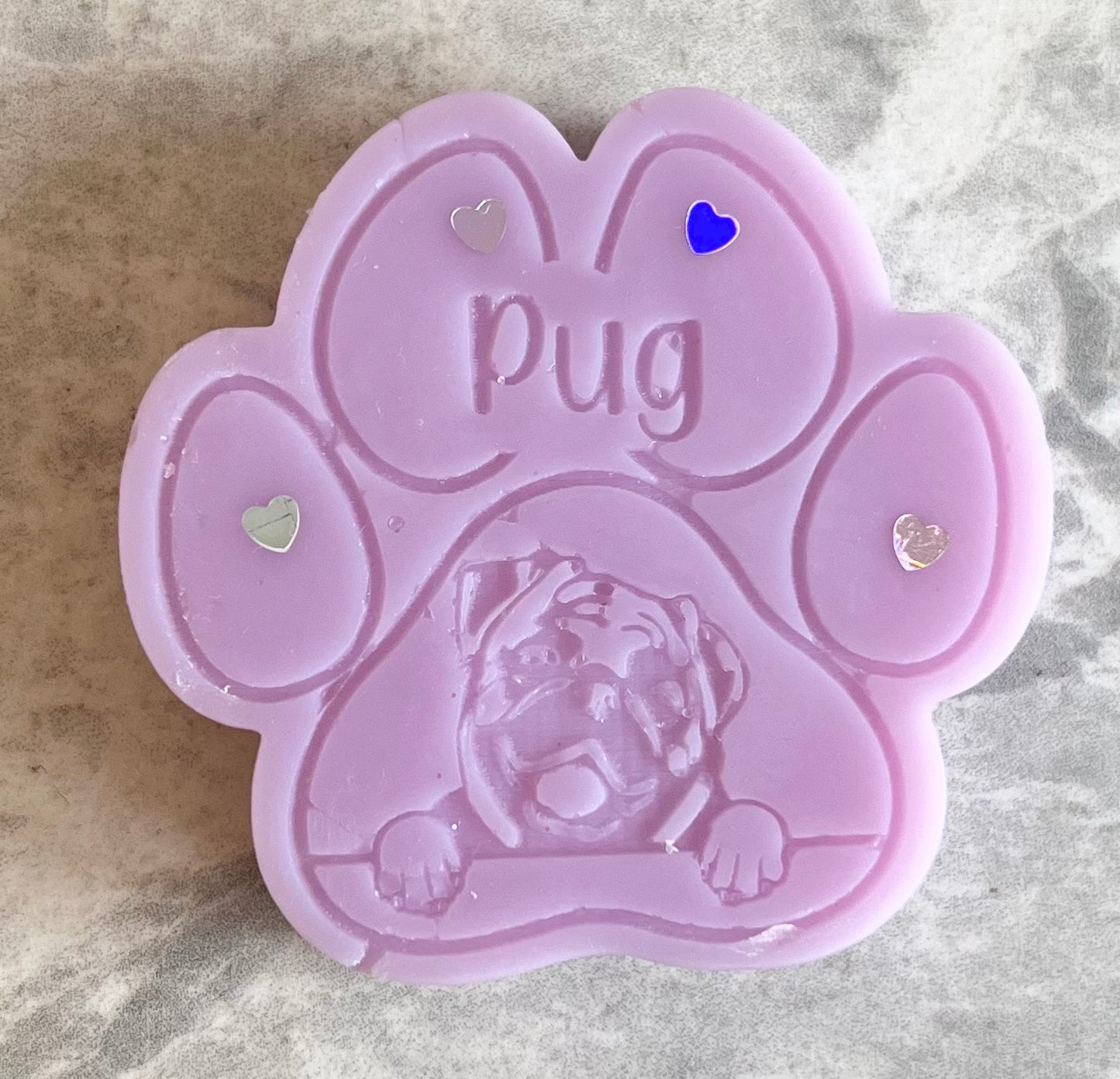 Pug  Breed Paw Wax Melt