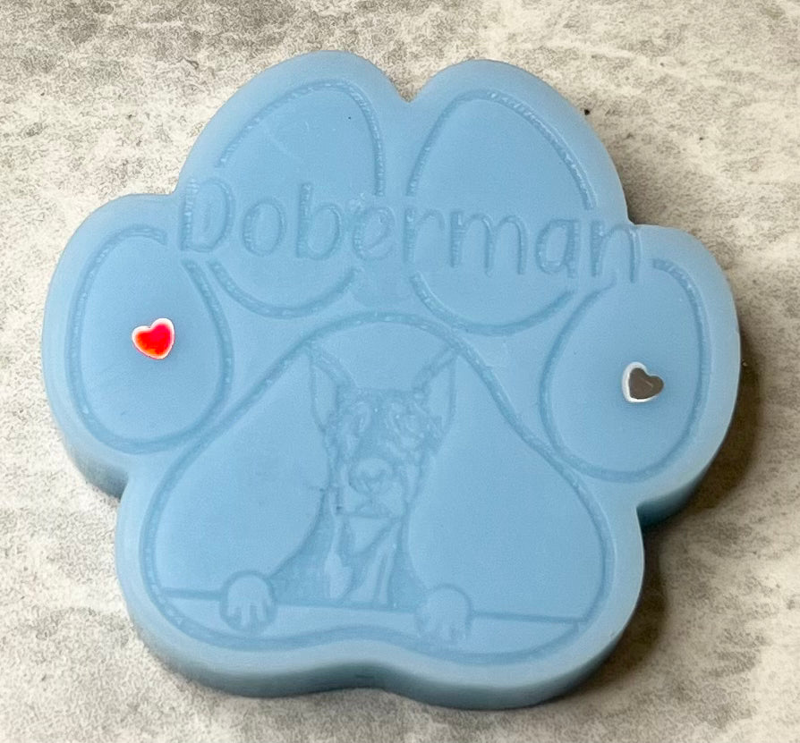 Doberman Breed Paw Wax Melt