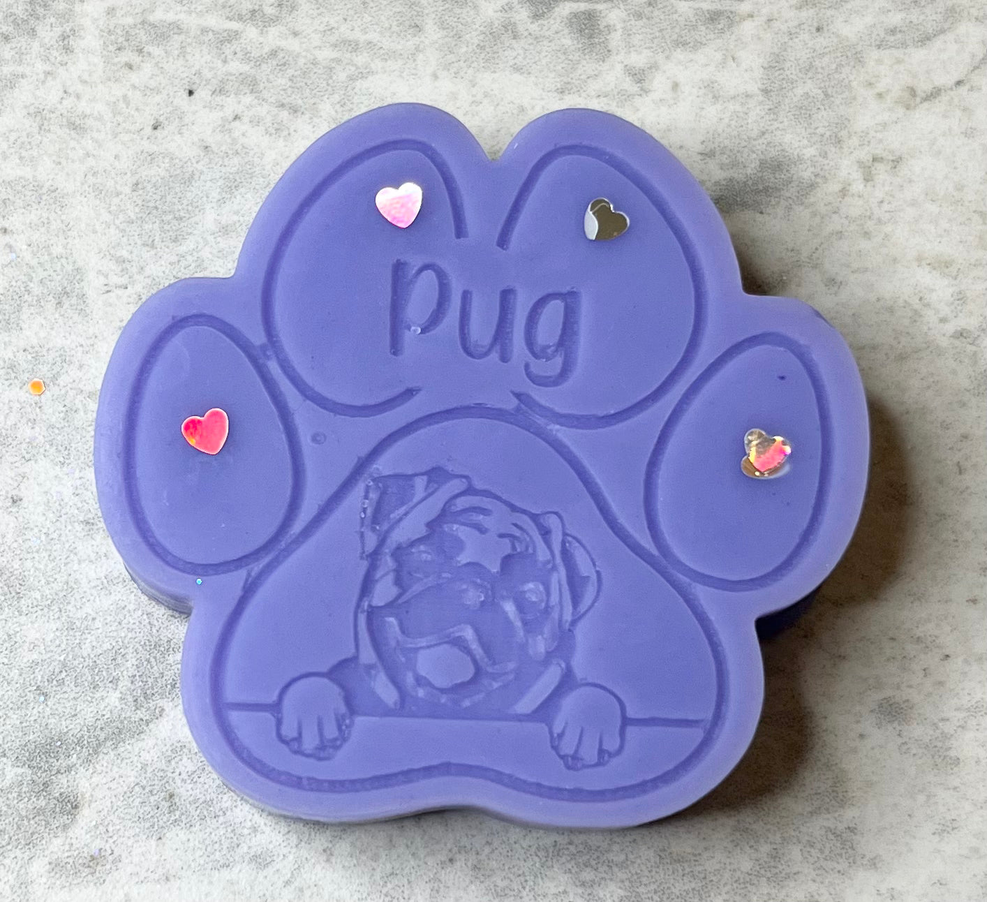 Pug  Breed Paw Wax Melt