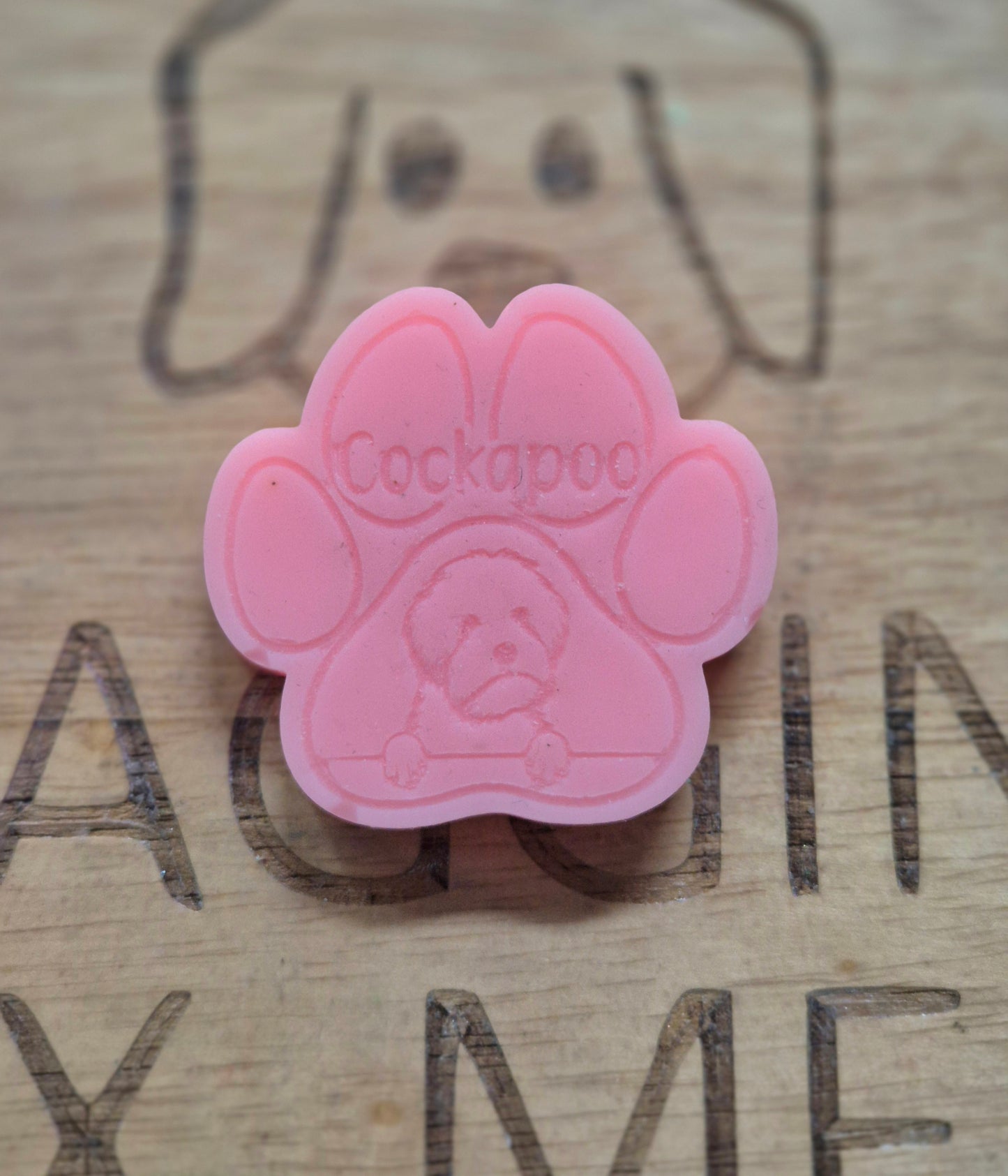 REDUCED Cockapoo Breed Paw Wax Melt