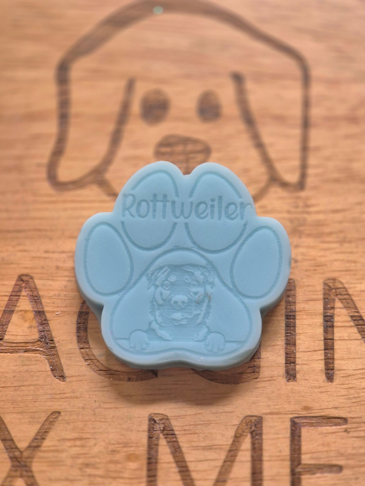 REDUCED Rottweiler Breed Paw Wax Melt