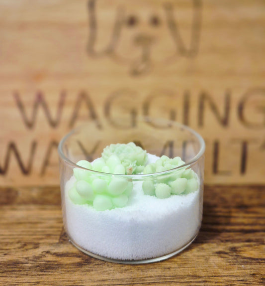 Build your own sand wax candle